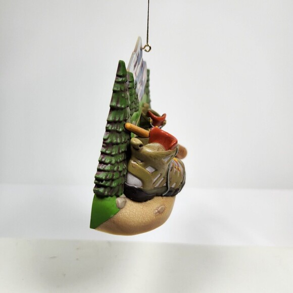 Hallmark Christmas Ornament "Take It to Summit" Hanging 2017 Cabin Country Decor - Picture 3 of 6